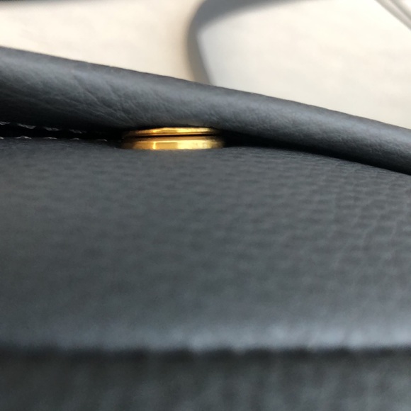 ETIENNE AIGNER Stella mini camera crossbody GRAY genuine leather - Picture 16 of 16